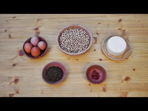 Medieval Chickpea Soup with Poached Eggs