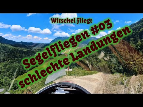 Gliding #03 bad landings