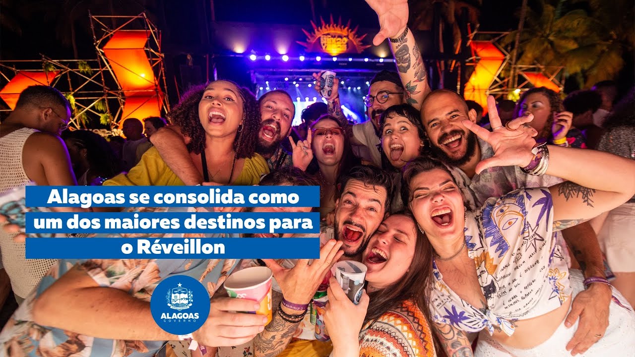 Alagoas é um dos maiores destinos para o Réveillon