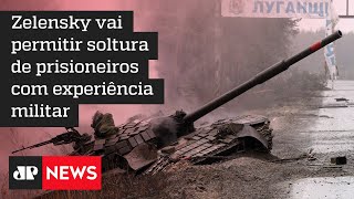 Presidente da Ucrânia vai liberar presos para lutar na guerra