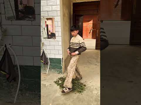 Visit to Grandma with Fresh Branches