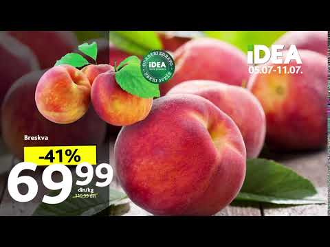 IDEA | Senzacionalna ponuda breskvi 5.07 - 11.07.2019.