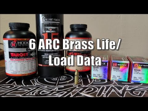 6 Arc Reloading Data