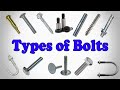 Types of Bolts - Types of Bolt Heads