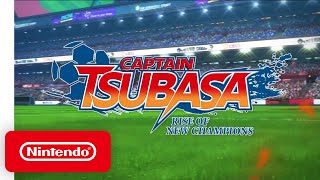 Nintendo Captain Tsubasa: Rise of the New Champions - Release Date Announcement Trailer  anuncio