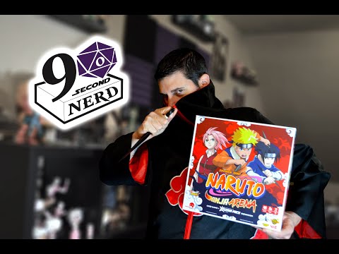 90 Second Nerd Board Game Review: Naruto Ninja Arena