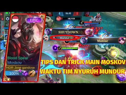 TUTORIAL MOSKOV SOLO RANK DI MYTHIC, Begini Caranya - MOBILE LEGENDS