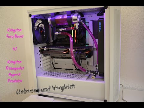 Kingston Fury Beast Vs Kingston HyperX Predator bzw. Kingston Fury Renegade RGB Vergleich