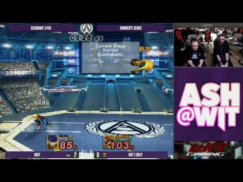 Moy (Ike) vs WIT | ORLY (Captain Falcon) - ASH@WIT #110 Project M Winner's Semis
