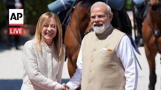 Download lagu LIVE: Giorgia Meloni welcomes India’s Narendra Modi to Italy mp3