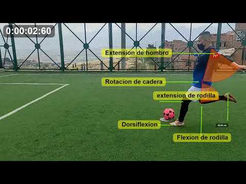 Gesto técnico y análisis con kinovea