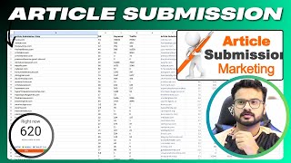 thumb for 2,000+ Free Article Submission Sites LIST For Backlinks - Get APPROVED!