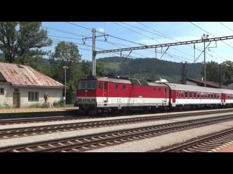 Krásno nad Kysucou  ZSSK 162.001  Osobní vlak 4172