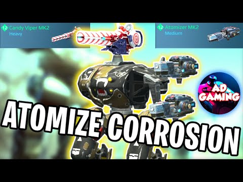 [WR] 💥 ATOMIZER VIPER CERBERUS - Mk2 Max Gameplay | War Robots