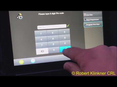 Part of a video titled 2016 Kia Sorento proximity key programming via Smart Pro