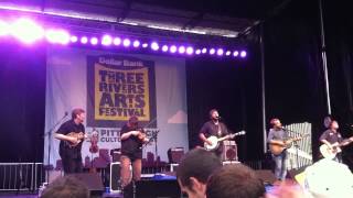 "Are You Behind the Shining Star" - Trampled by Turtles - Three Rivers Arts Fest, PGH PA 6/8/2014