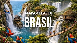 Maravillas de Brasil | Los lugares más hermosos e increíbles de Brasil | Guía de viaje 4K