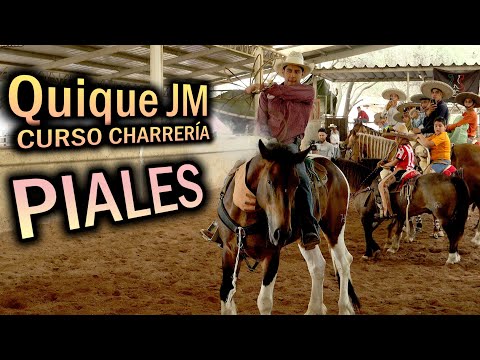 Piales Course with Quique JM - National Champion in Piales en el Lienzo - Charrería Course