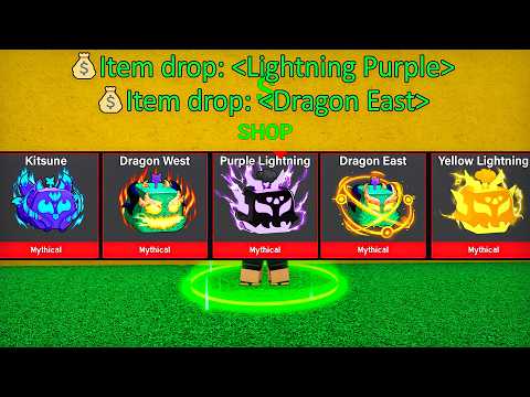 i rolled 100 Summer Fruits To Get ALL NEW Skins In Blox Fruits