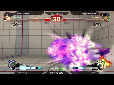 NEC '13 - AGE Chris G vs Happy Medicine
