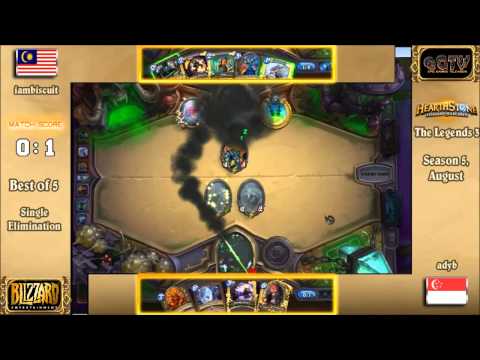 The Legends 3 by HearthstoneSEA - iambiscuit(MY) vs adyb(SG)