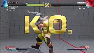 2019/2/8 強くなりてぇSFVAE実況 ユリアンランクマLP24900ぐらい～