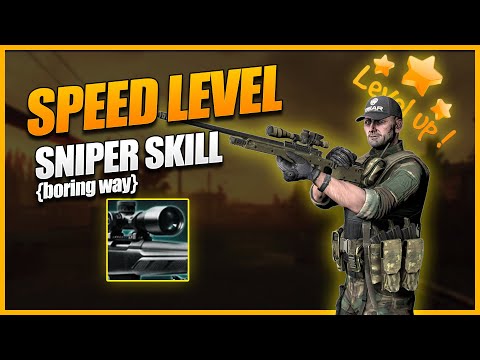 How to Raise Sniper Skill fast - (The boring way) - Escape From Tarkov