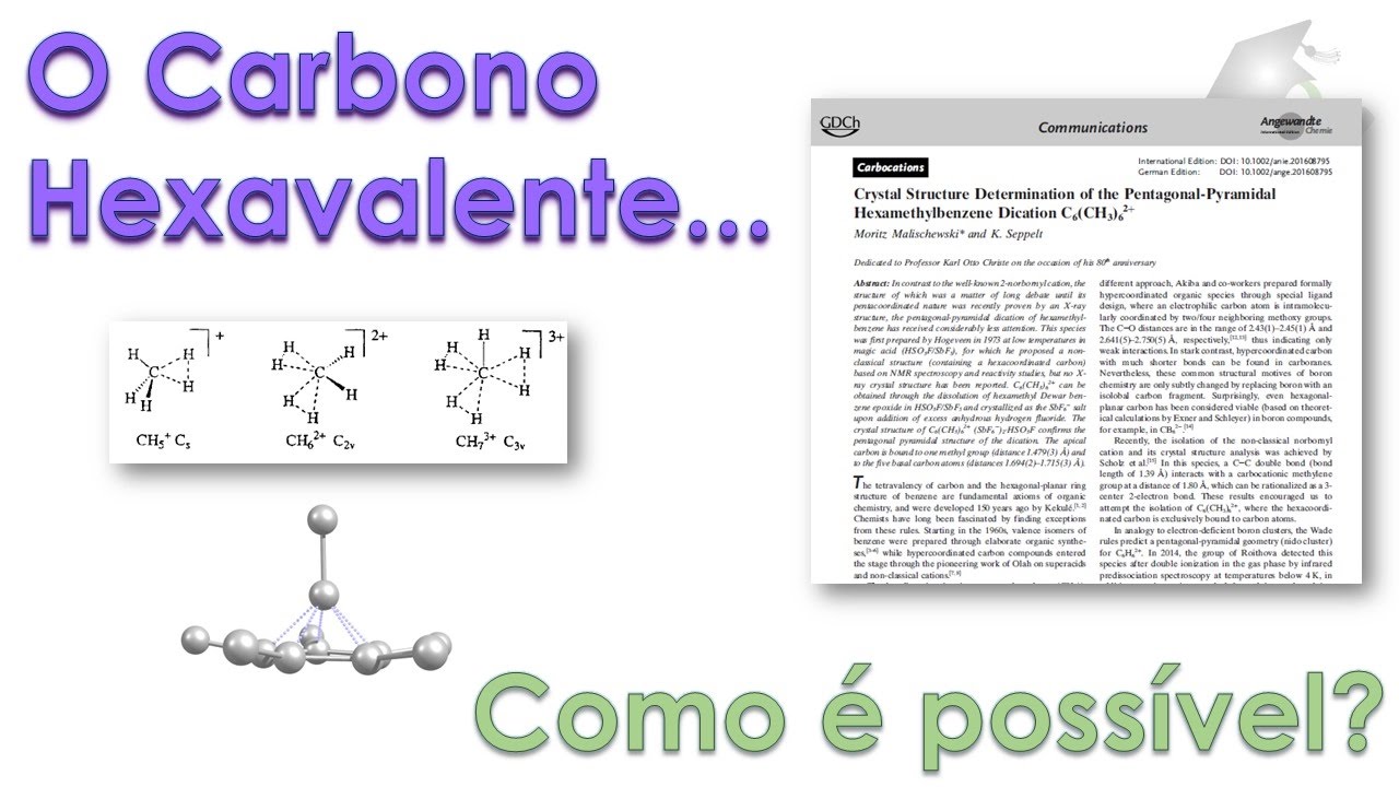 FilosoQuímica #10 O Carbono pode fazer mais de 4 ligações!!!
