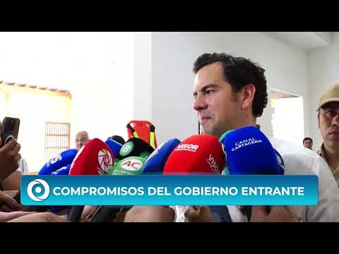 Rodrigo Lara habló de las prioridades para Cartagena y Bolívar