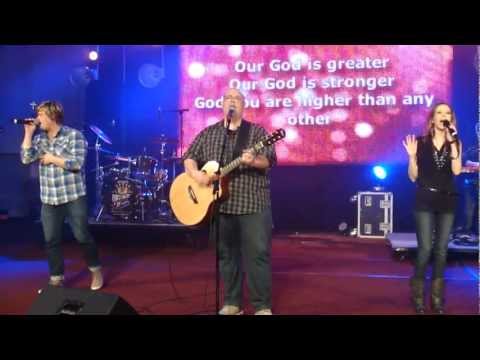 Mike Grayson, Mike Weaver & Kerrie Roberts Live: Our God + How Great Is Our God