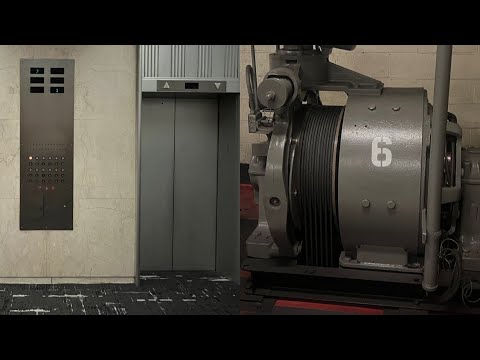 Machine Room! FAST Westinghouse Traction Elevators with a Montgomery MOD!