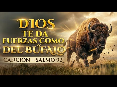 SALMO 92 — CÁNTICO PARA EL DÍA DE REPOSO 🕊️ | Dios te da fuerzas como las del búfalo 🐃