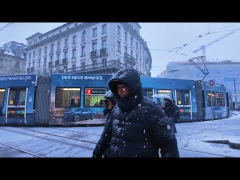 Snowfall in Zurich 2026 — Magical Winter Streets & Scenic Views ✨❄️ 🇨🇭