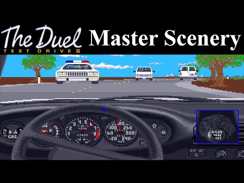 Test Drive II: The Duel (Amiga) Tracks - Master Scenery Disk