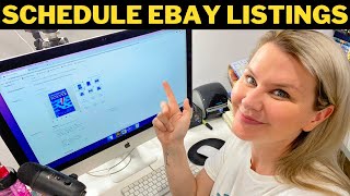 eBay Reseller | How do I schedule eBay listings in advance | eBay selling