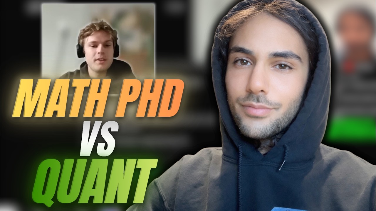 Math PhD Student Tries to Crack Quant Trading