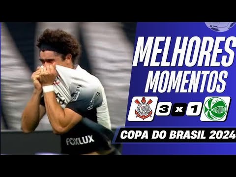 GOL DE ANDRÉ RAMALHO CORINTHIANS 3X1 JUVENTUDE | MELHORES MOMENTOS (COMPLETO) COPA DO BRASIL 2024