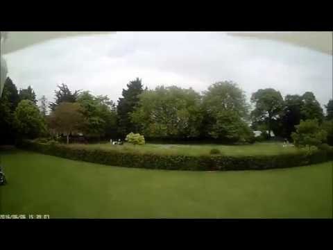 Test flight with the MJX 400 v2 with a 808 #16 v3 d len