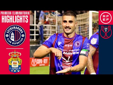 Resumen #CopaDelReyMAPFRE | CD Extremadura 3-1 UD Las Palmas | Primera Eliminatoria | Temp. 2025/26