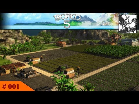 Tropico 5:  #01 Building a small Farming Paradise!