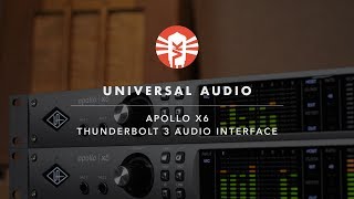 UNIVERSAL AUDIO Apollo X6 Heritage Edition (Rack/Mac/Win/TB3) - відео 1