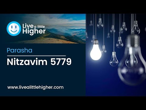 Weekly Torah Portion Nitzavim 5779