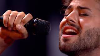 Agoney y Ana Belén. &quot;Caruso&quot;. Dúos Increíbles 2023. IA