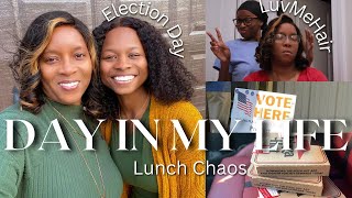 Day In My Life: Voting, LuvMe Install, & more