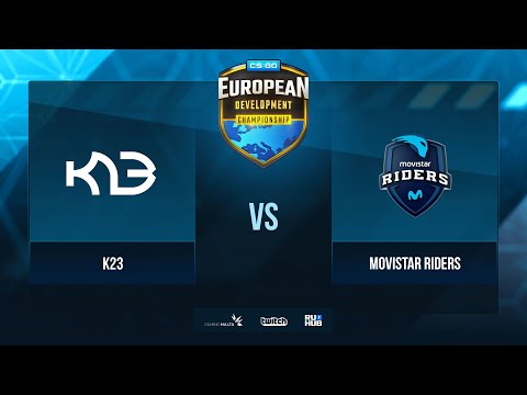 K23 vs Movistar Riders - EDC Season 1 - map2 - de_mirage [Sleepsomewhile & Gromjkeee]