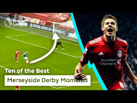 10 BEST Merseyside Derby Moments | Everton vs Liverpool | Richarlison, Gerrard & More!