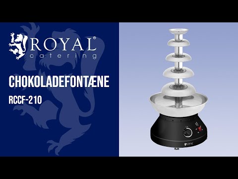 Produktvideo - Chokoladefontæne - 5 etager - 4 L