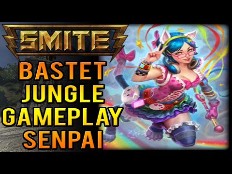 Smite: Bastet Jungle Gameplay - Bastet Chan Loves Freelo