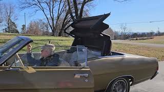 1968 Ford Torino GT Convertible Top Operation