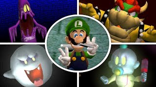 Luigi's Mansion HD - All Bosses (No Damage)